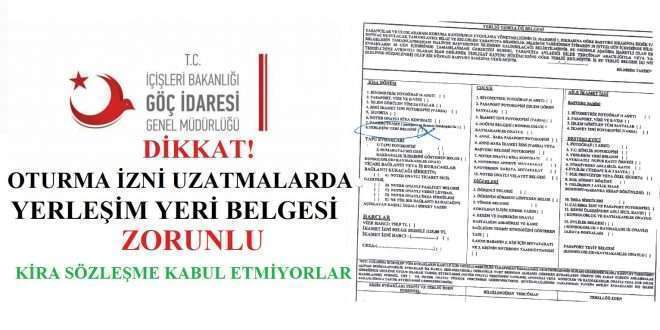 yerleşim yeri belgesi adres kaydı