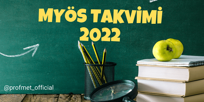 MYÖS 2022 Sınav Tarihi