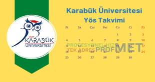 Karabük Üniversitesi Yös Başvuru Tarihleri