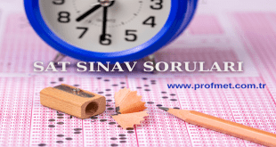 sat sınavı soruları